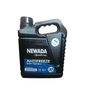 NEWADA -37C Mavi Organik Antifriz 3 Lt, yüksek performanslı motor koruma sıvısı.